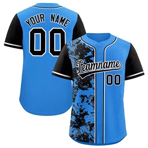 Uniforme de Béisbol al por Mayor, Personalizado, de Alta Calidad, Camiseta de Béisbol de Moda para Hombre, Uniforme Deportivo Transpirable con Botones - Product Image 5
