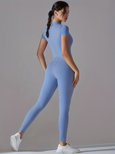 Mono Deportivo Elástico, Duradero, Transpirable y a la Moda, con Cierre, de Alta Calidad, Corte Ajustado - Product Image 4