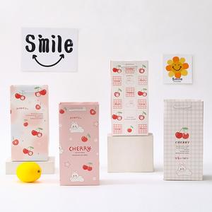 Sacs cadeaux en papier lapin cerise mignon en gros avec poignées | Emballage cadeau kraft imprimé personnalisé pour enfants et fêtes- (Style 01) - Product Image 6