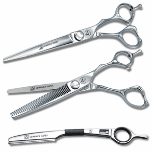 NYBL-55 5.5inch Straight <b>Left</b>-<b>handed</b> <b>Scissors</b> JAPAN 440C Sharp 58-59HRC Hardness Stainless Steel Handle Barber Shears Hair 28 - Product Image 1