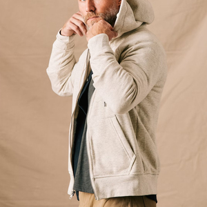 Men Casual <b>Zip</b> <b>Up</b> Hoodie Sweatshirt Cotton Fleece Unisex Full <b>Zip</b> Hooded <b>Jacket</b> Streetwear Loose Fit - Product Image 2