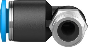 Pneumatic Threaded Coupler Straight Connector Black Blue <b>Dust</b> <b>Cap</b> Air Pipe Fitting for Automation Equipment - Product Image 3