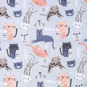 Chất Lượng Tuyệt Vời OEM Tùy Chỉnh In Mô Hình Riêng của Bạn 100% Cotton Dệt Kỹ Thuật Số In Bé Quần Áo Vải - Product Image 4