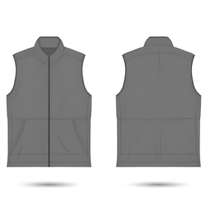 Casual Golf Vest Business <b>Smart</b> Logo Lightweight Breathable Pockets Zip Button Men <b>Women</b> Plus Size Summer Winter Work Weekend - Product Image 3