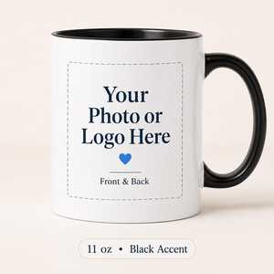 Taza de Cerámica Personalizada a Todo Color de Khadim Handicrafts, Taza de Café con Impresión por Sublimación, Foto, Gráfico, Texto, Logotipo Personalizado - Product Image 2