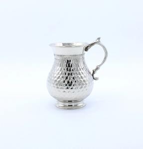 Taza de Cobre con Acabado Plateado de Lujo, Estilo Real, Perfecta para Ocasiones Especiales, Cenas en Casa, Eventos y como Regalo, Elegante Vajilla para Bebidas - Product Image 3