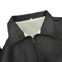 Ensemble coupe-vent court pour homme en nylon