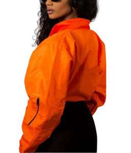 Veste coupe-vent en nylon courte pour femme – Vente en gros, mode décontractée, imperméable, été – Fournisseur personnalisé - Product Image 2