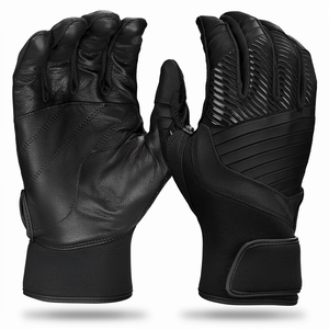 High Quality Custom Color Softball & Baseball Batting Gloves Hot Selling Original Leather Breathable Best Quality Sports Gloves - Product Image 1