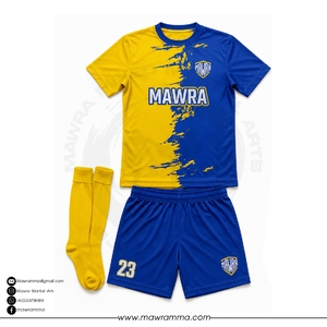 Wholesale Custom Soccer Uniforms Men Professional Team Sport Jersey Breathable Moisture Wicking Athletic Match <b>Kit</b> High Quality - Product Image 3