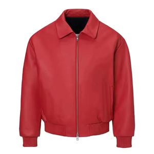 Chaqueta de Cuero para Hombre de Último Diseño, Alta Calidad, Transpirable y Cómoda, Chaqueta de Cuero para Hombre en Oferta a Precio Accesible - Product Image 1