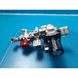 SMC ARG30K-N03G1-Z + ISE30A-01-P-P + VHS30-03 ชุดควบคุมลมแบบโมดูลาร์ ใช้เป็นอะไหล่อุปกรณ์เซมิคอนดักเตอร์รุ่นเก่า - Product Image 6