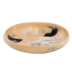 ชามสลัดเรซิ่นแบบใช้แล้วทิ้ง พรีเมียม เป็นมิตรกับสิ่งแวดล้อม น้ำหนักเบา ทำด้วยมือ ตกแต่งสวยงาม ปลอดภัยสำหรับเครื่องล้างจาน เหมาะสำหรับเสิร์ฟสลัด - Product Image 1