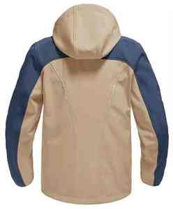 Chaqueta softshell personalizada para hombre, deportiva, verde, impermeable, negra, para exteriores, combate, forro polar, invierno. - Product Image 4