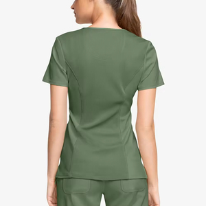 Meilleures ventes : Blouses d'infirmière pour femmes, tenues d'hôpital en coton et polyester de haute qualité, avec couleur et logo personnalisables - Product Image 2