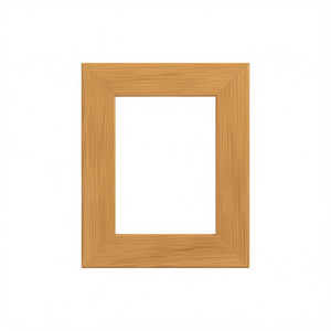 Cadre photo en bois massif de qualité supérieure, style vintage, décoratif, pour chambre à coucher, salon, bureau, présentation sur table - Product Image 2