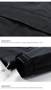 Veste coupe-vent softshell pour homme, vente en gros d'usine, veste d'hiver personnalisée avec couleurs contrastées, imperméable pour homme - Product Image 6