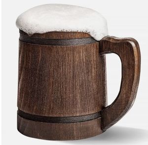 Chope à bière en bois de qualité supérieure - Product Image 5