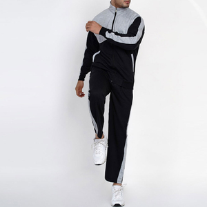 Chándal de Color Sólido de Marca Privada de Alta Calidad para Hombre, Ropa Deportiva para Entrenamiento y Jogging, Chándal de Manga Larga para Hombre, Servicio OEM - Product Image 5