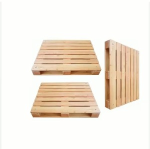 พาเลทไม้สนยูโรแบบหนาพิเศษ 4 ทิศทาง เป็นมิตรกับสิ่งแวดล้อม ขนาด 1200x800 มม. สำหรับคลังสินค้าอุตสาหกรรมและโลจิสติกส์ - Product Image 1