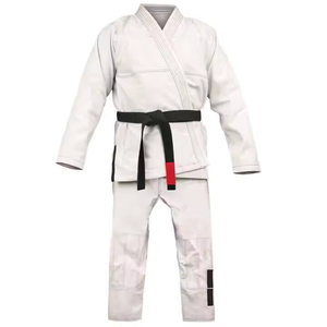 <span class=keywords><strong>Kimono</strong></span> de <span class=keywords><strong>karaté</strong></span> – Meilleur prix – Léger – Uniformes d'arts martiaux pour hommes et femmes – Logos personnalisés sur le devant – 100 % coton respirant - Product Image 2