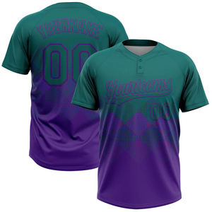 Personalized Team Two Button Baseball <b>Softball</b> Jersey <b>Uniform</b> Youth Adults Men Women Athletic Wear - Product Image 4