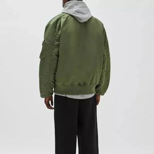 Chaqueta Letterman de Béisbol Personalizada de Alta Calidad 2026, Chaqueta Bomber de Nailon para Hombre y Jóvenes - Product Image 2