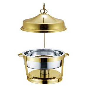 High Quality Traditional Luxury Steel Indian Chafing Dish for <b>Buffet</b> Food Warming Amazing Design Catering Party Equipment - Product Image 1