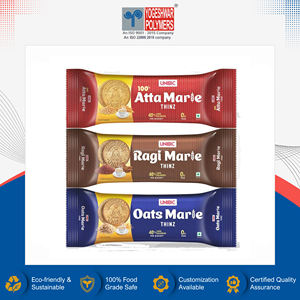 ราคาตลาดขายส่ง คุณภาพสูงสุด ขายดีที่สุด วัสดุเกรดอาหาร PET เมทัลไลซ์ BOPP ปรับแต่งขนาดและโลโก้ได้ สำหรับบรรจุภัณฑ์บิสกิต - Product Image 3