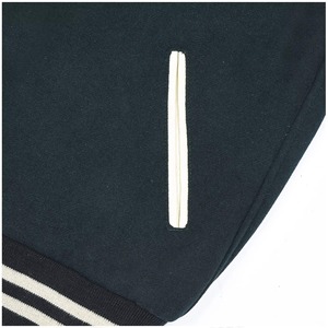 Veste universitaire en cuir personnalisée pour homme, haute qualité, luxe moderne, résistante à l'eau, légère, vierge, style Letterman, vente en gros - Product Image 5