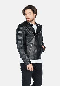 Chaqueta de Motociclista de Cuero Genuino para Hombre, Fabricante Mayorista, Chaqueta de Carreras de Cuero Vacuno Real con Protección Blindada CE 2026 - Product Image 3