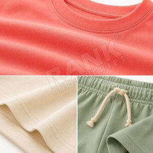 Nuevo Diseño Profesional, Conjuntos de Camisetas y Shorts para Mujer al por Mayor, Precio Bajo, MOQ Bajo, Conjunto de 2 Piezas, Conjuntos de Algodón para Mujer - Product Image 6