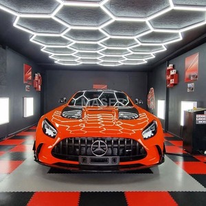 Cá nhân tự động hội thảo Trần lục giác ánh sáng sáng tạo đèn led tùy chỉnh ánh sáng cho nhà để xe - Product Image 3