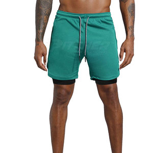 Shorts de sport légers pour homme, tissu extensible, pour la gym, la course à pied et les entraînements quotidiens. - Product Image 3