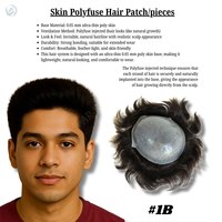 Perruque Lace Front Invisible avec Base en PU, Cheveux Indiens Vierges Raides/Ondulés, Densité 100%, Unité Capillaire Droite
