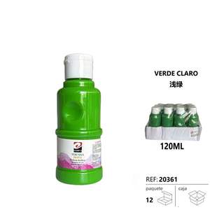 Peintures artistiques aquarelles vert clair TEMPERA VERDE CLARO - Product Image 1