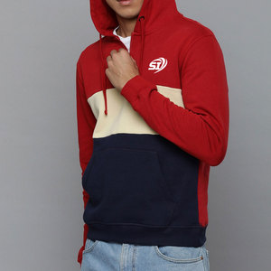 Stylish Quarter <b>Zip</b> <b>Hoodies</b> With Breathable Fabric Kangaroo <b>Pocket</b> And Comfortable Construction For Daily Wear - Product Image 4