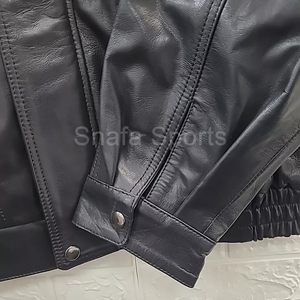 New Style Women's Leather Jacket Best Arrival Women Fashion Leather Jackets for Winter Clothing Full Sleeve Leather Jackets - Product Image 5