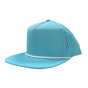 Casquette Snapback 5 Panneaux Personnalisable avec Logo et Couleur, Découpée au Laser et Perforée, avec Cordon, Fabriquée au Vietnam, Style Vintage Classique pour Adulte - Product Image 2