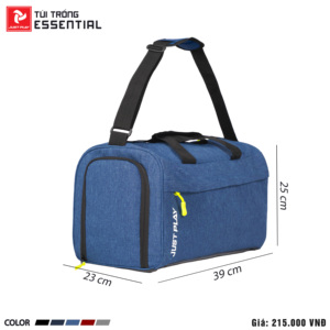 Bolsa Deportiva Personalizada con Logotipo JustPlay Essential para Hombre y Mujer, con Compartimento para Zapatos, Impermeable, para Viajes y Deportes al Aire Libre - Product Image 3