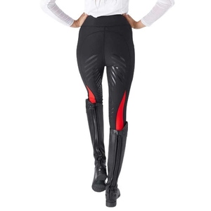 Pantalons d'équitation en silicone pour hommes, fabriqués en usine, vente en gros, leggings d'équitation en coton à taille haute, livraison directe d'usine - Product Image 1