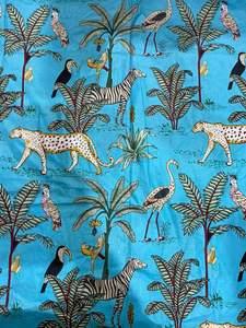 New Design Multicolor Wholesale 100% Cotton Indian Garment Fabric Eco-Friendly Lightweight Floral Hand Block Home Decor Bags - Product Image 2