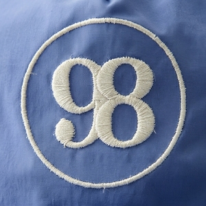 Blue Unisex <b>Baseball</b> <b>Cap</b> With 98 Embroidery Street Style Casual Wear Spring Summer 56-58CM Cotton Adjustable Fit - Product Image 6