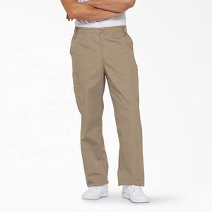 Pantalon de travail médical unisexe en tricot 100% coton respirant confortable de haute qualité couleur personnalisée sur mesure pour hôpital - Product Image 1