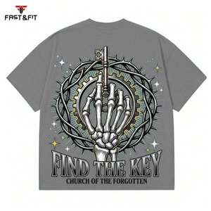 T-shirt 100% coton, col rond, imprimé avec un motif de lettres, respirant, séchage rapide, avec impression personnalisée de votre logo de marque - Product Image 6