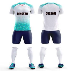 Uniformes de Fútbol Transpirables de Poliéster, Conjunto de Ropa Deportiva de Secado Rápido, Camiseta de Fútbol Personalizada de Alta Calidad - Product Image 6