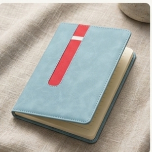 Aurelux <b>A5</b> Pen Loop Front Cover Premium <b>Diary</b> with Custom Logo UV/Screen Printing Multicolor for Corporate Use - Product Image 6