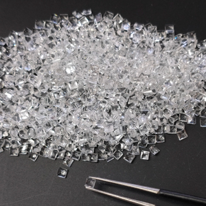 โทแพซสีขาวธรรมชาติ 2.5 มม. ทรงสี่เหลี่ยมเจียระไนแบบสเต็ปคัท คุณภาพดีที่สุด พลอยเม็ดเดี่ยวสำหรับทำเครื่องประดับ - Product Image 3