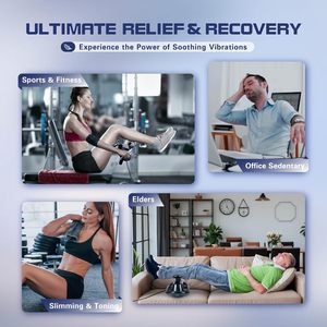 多功能全身按摩器无线振动恢复机，转速1800-2600rpm，使用时间3小时，适用于腿部、腰部、背部 - Product Image 4
