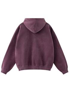 High Quality Men Oversized Acid Wash <b>Hoodie</b> 450 GSM Custom Made Fashion Streetwear Style <b>Soft</b> Comfortable and Long Lasting - Product Image 2